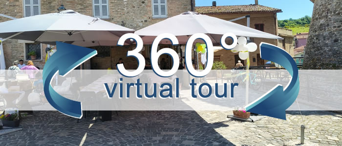 Click per visualizzare il Virtual Tour di Taverna Le Contrade